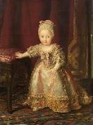 Anton Raphael Mengs Infantin Maria Theresa von Neapel oil